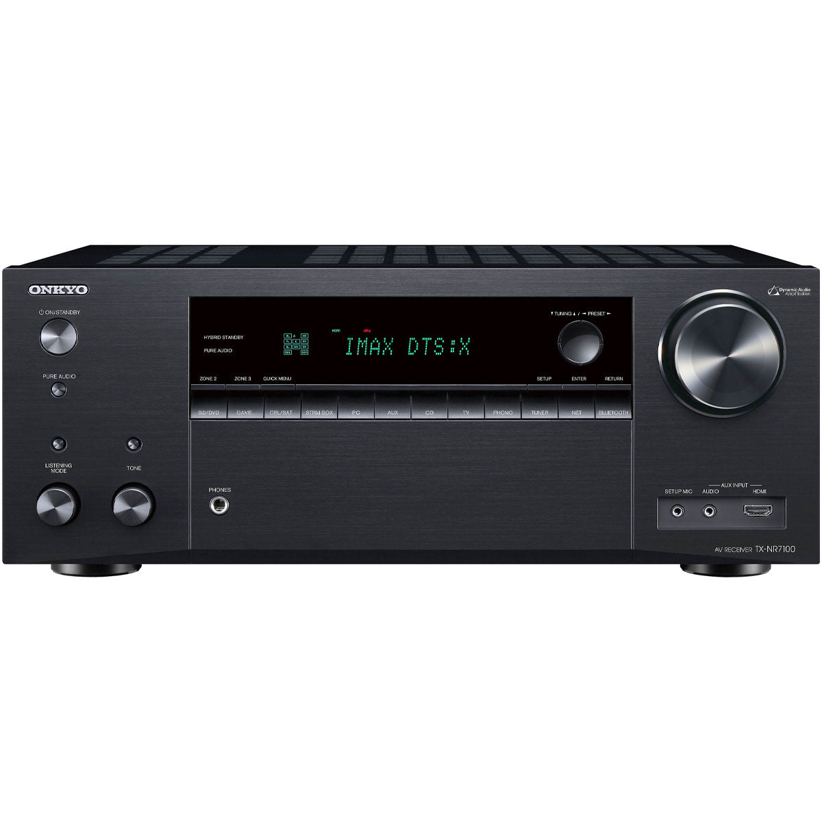 Onkyo TX-NR7100 9.2 Channel AV Receiver - front view