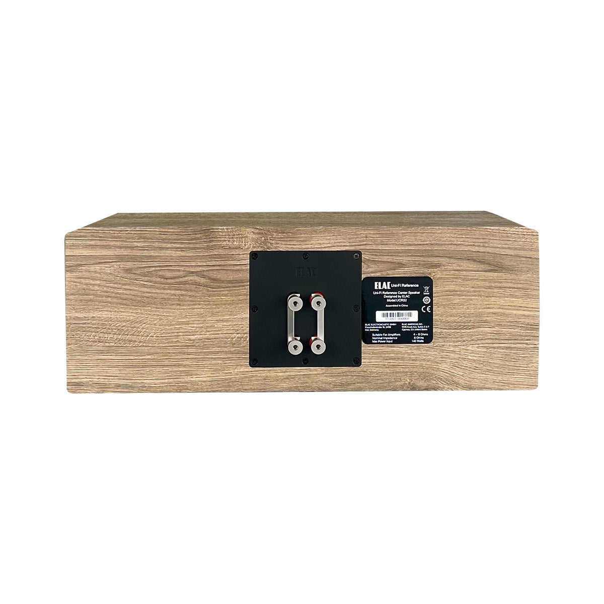 ELAC Uni-Fi Reference UCR52 Center Channel Speaker - White back