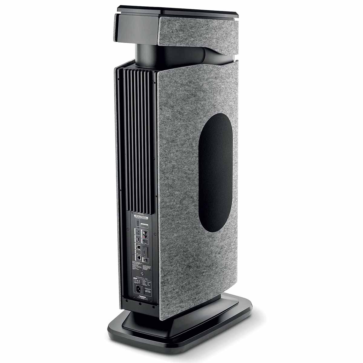 Focal Diva Utopia 3-Way Active Wireless Loudspeaker - rear and side view angled left