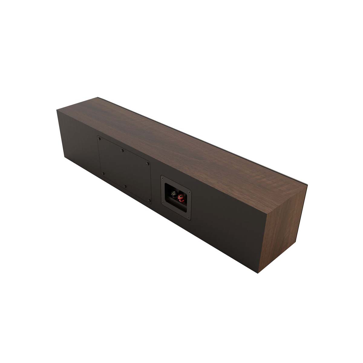 Klipsch RP-404C II Center Channel Speaker - Walnut - angled rear view