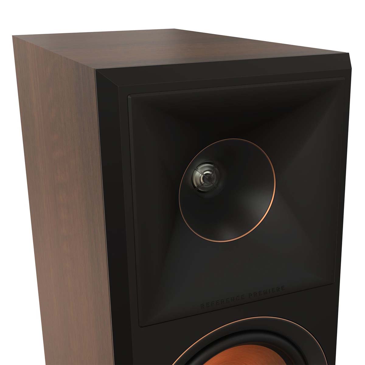 Klipsch RP-5000F II Floorstanding Speaker - Walnut - close-up of tweeter