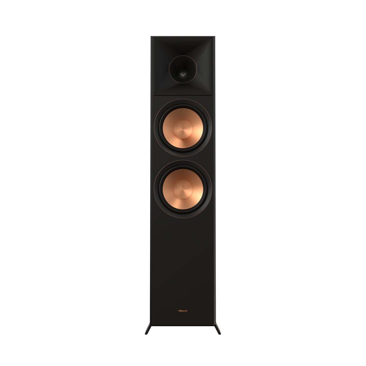 Klipsch RP-8060FA II Dolby Atmos Floorstanding Speaker - Ebony - front view without grill