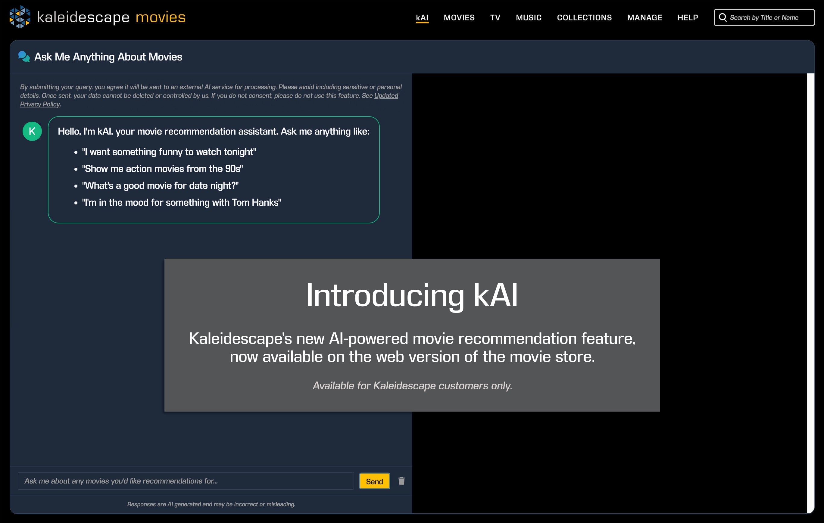 Kaleidescape kAI Explained: Smarter AI-Powered Movie Discovery