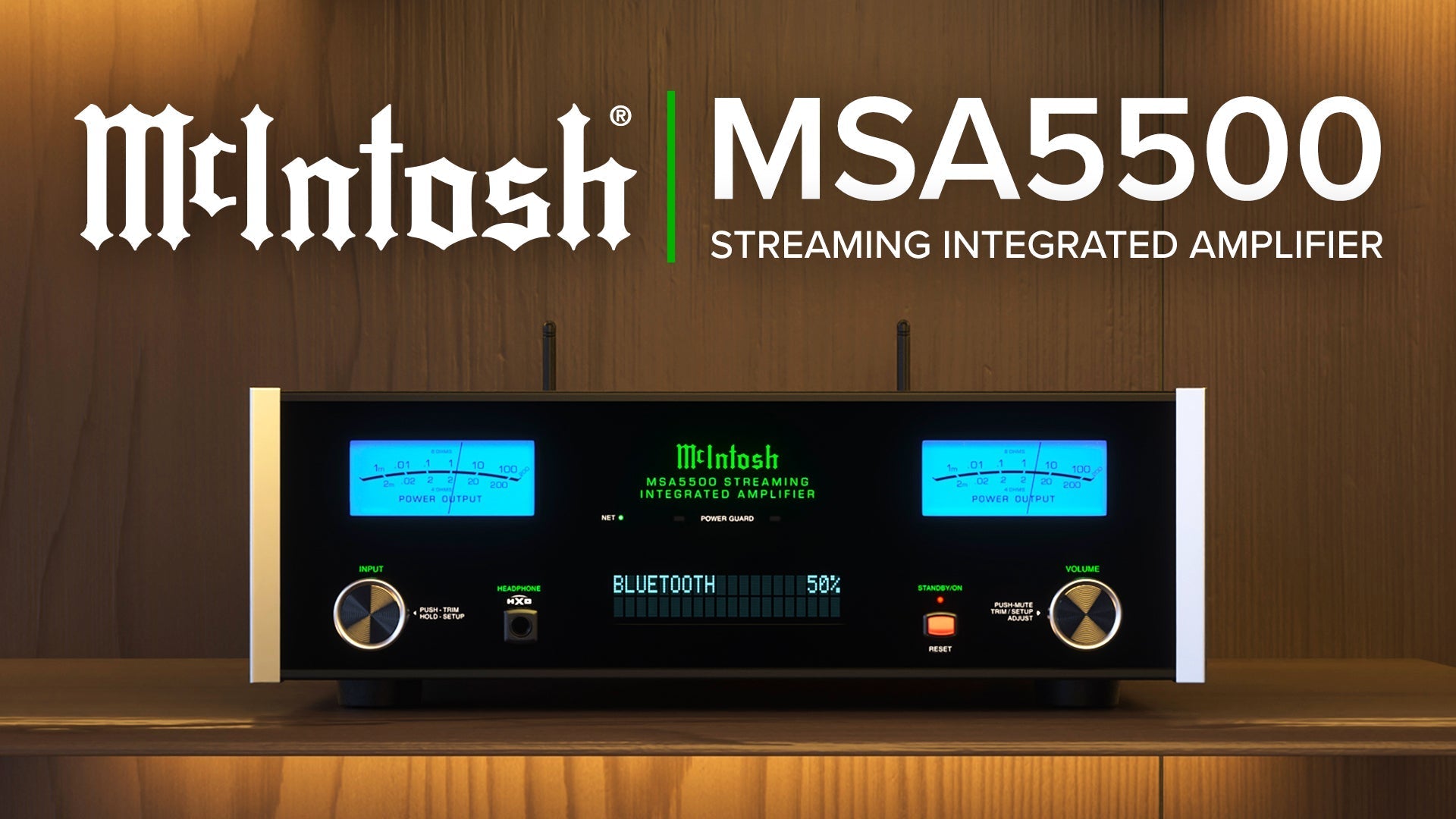 McIntosh MSA5500 Streaming Integrated Amplifier