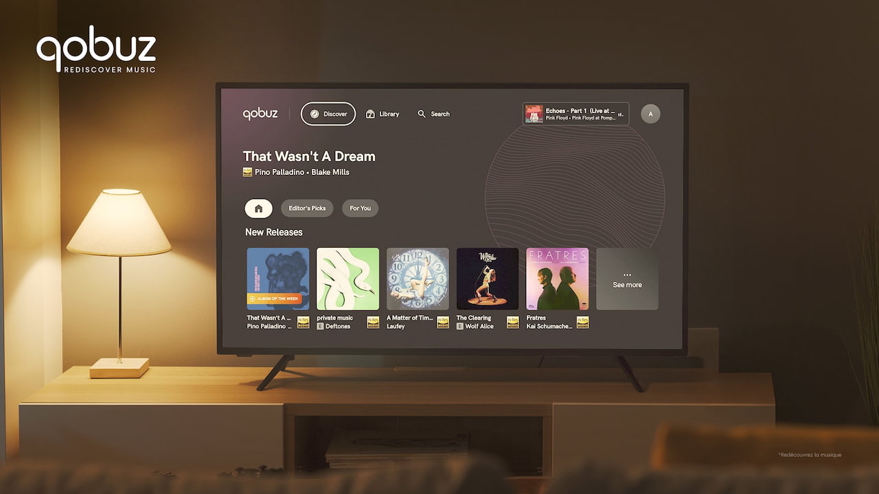 Qobuz Comes to Google TV