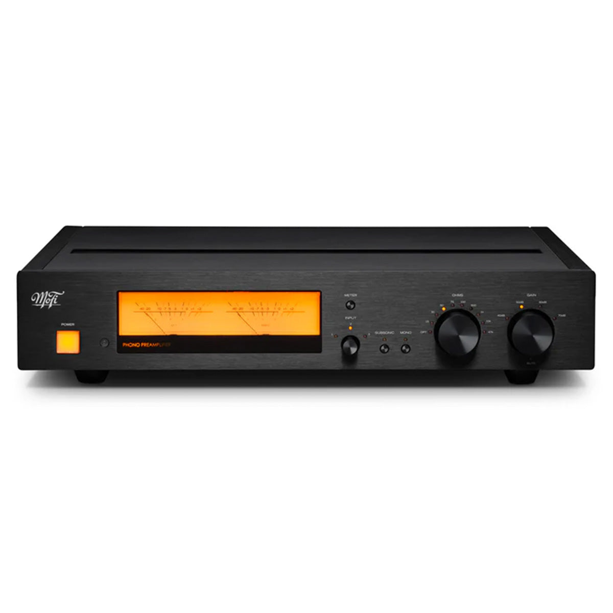 MoFi MasterPhono Phonostage - black - front view