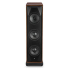 MoFi SourcePoint 888 Floorstanding Speakers - single walnut speaker without grille front view