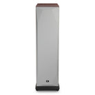 MoFi SourcePoint 888 Floorstanding Speakers - single walnut speaker with grille front view