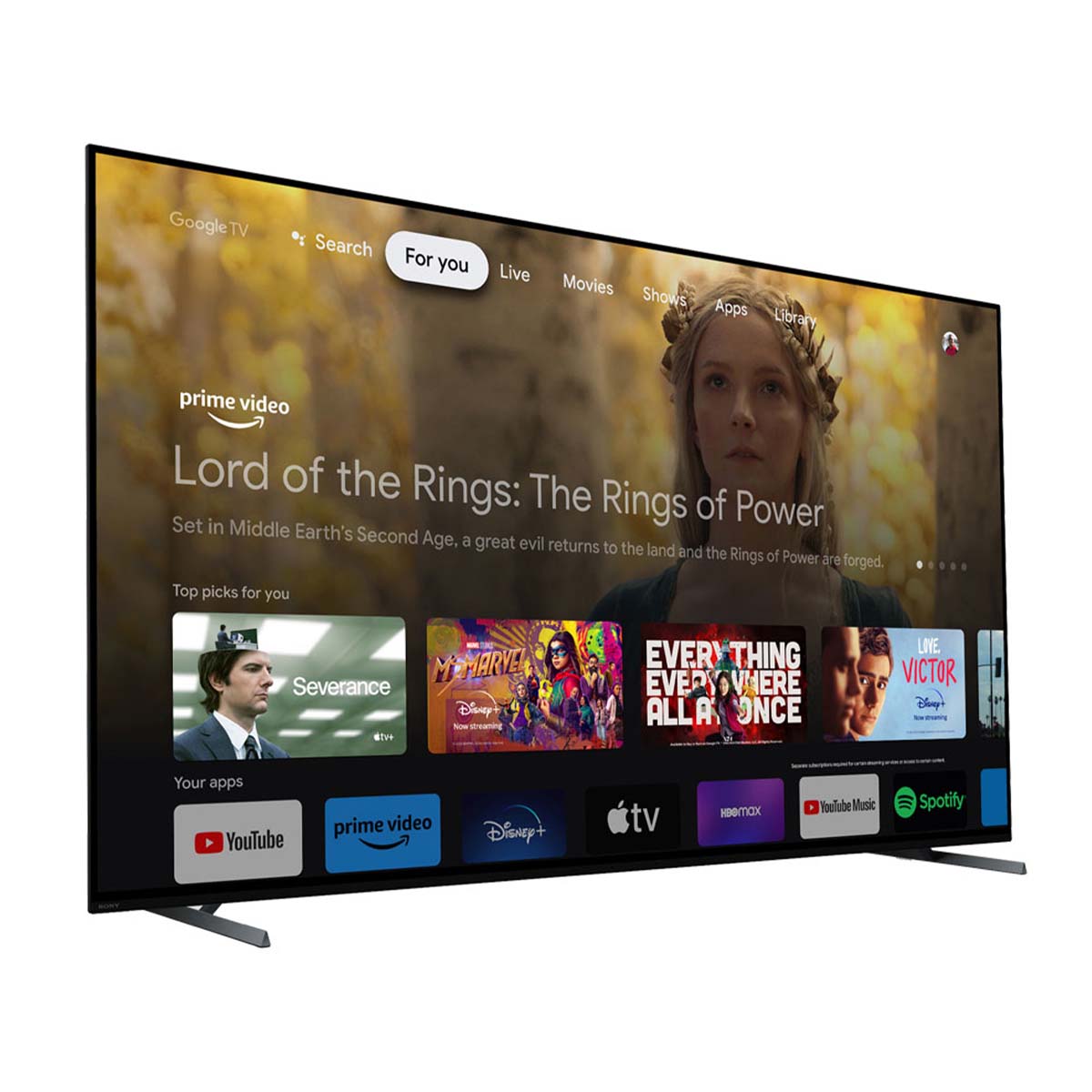 Sony BRAVIA XR A80L OLED 4K HDR Google TV - Thumbnail 4