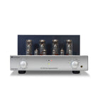 PrimaLuna Evo 300 Tube Integrated Amplifier - Silver - front view without grille