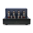 PrimaLuna Evo 200 Tube Power Amplifier - Black - front view without grille