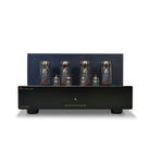 PrimaLuna Evo 200 Tube Power Amplifier - Black - front view without grille