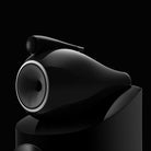 Bowers & Wilkins 800 D3 Floorstanding Speaker - Black - Front closeup angled view no grille