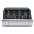 PrimaLuna Evo 200 Tube Integrated Amplifier - Silver - front view with grille