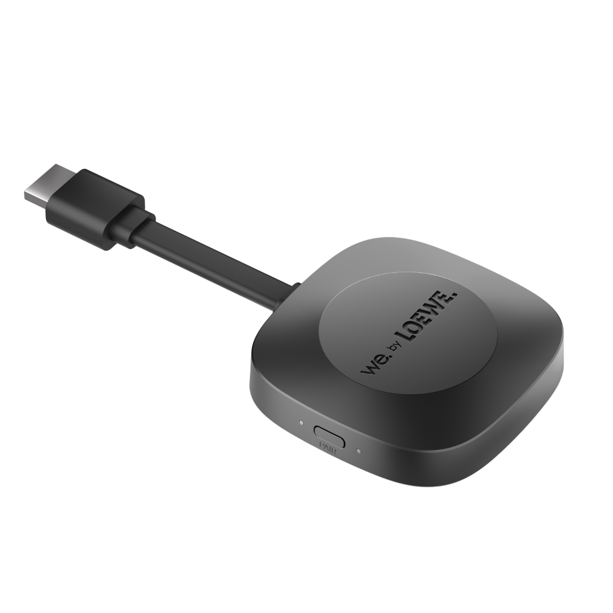Loewe We. BOOST Dolby Atmos Home Theater System - Dongle Side View