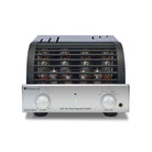 PrimaLuna Evo 100 Tube Integrated Amplifier - Silver - front view with grille
