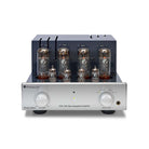 PrimaLuna Evo 100 Tube Integrated Amplifier - Silver - front and top view