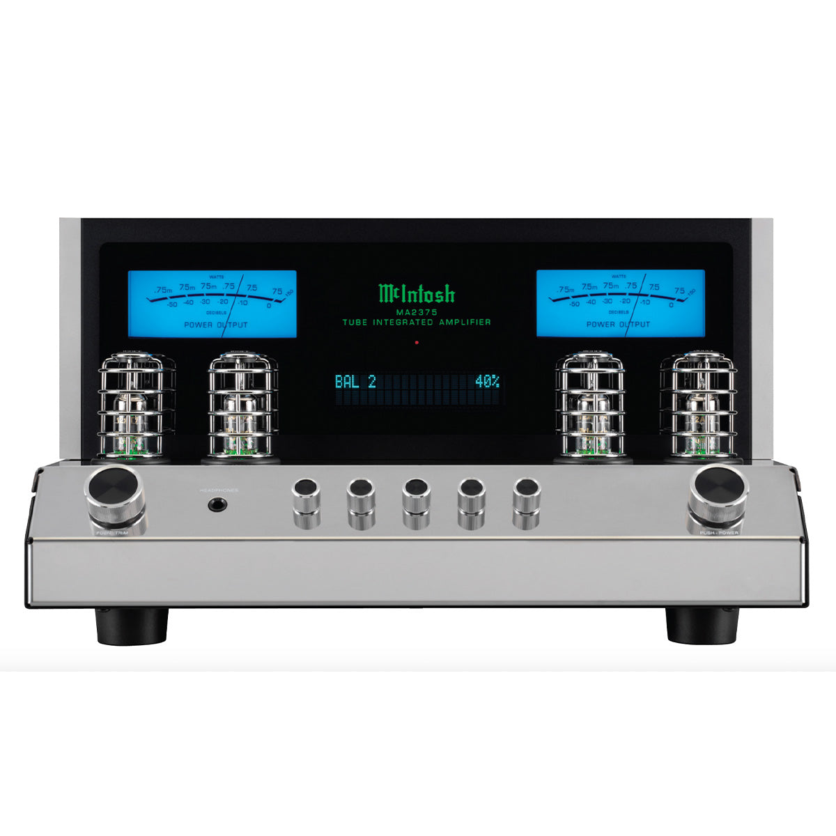 McIntosh MA2375 Vacuum Tube Integrated Amplifier front view