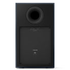 KEF Coda W Powered Speakers - Midnight Blue - rear view of single speaker