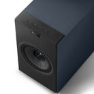 KEF Coda W Powered Speakers - Midnight Blue - top view of single speaker angled left