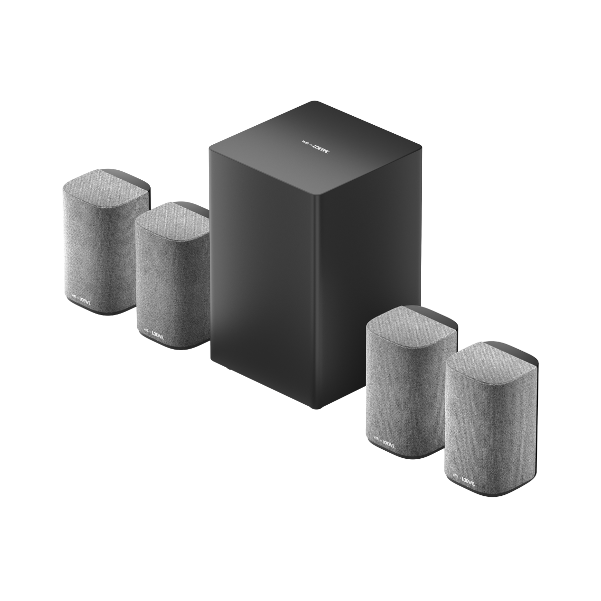 Loewe We. BOOST Dolby Atmos Home Theater System - Ash Grey
