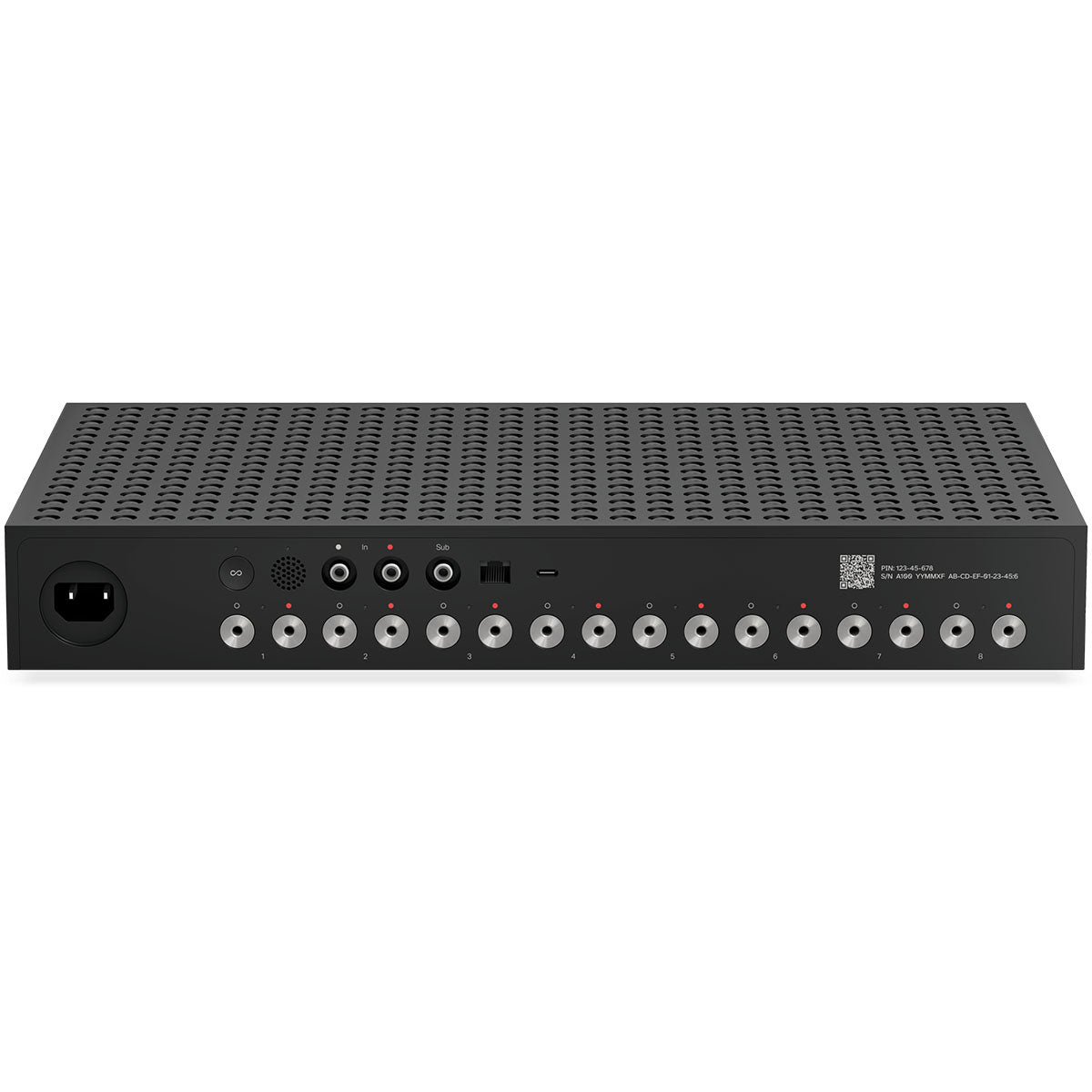 Sonos Amp Multi Multi-Zone Amplifier rear view