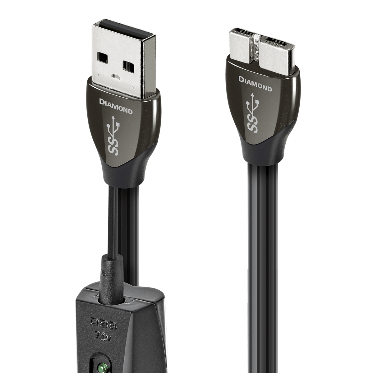 AudioQuest Diamond USB-A 3.0 > Micro B 3.0 High-Definition Audio Cable ...