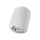 WiiM Sound Lite Smart Speaker - white - angled bottom view