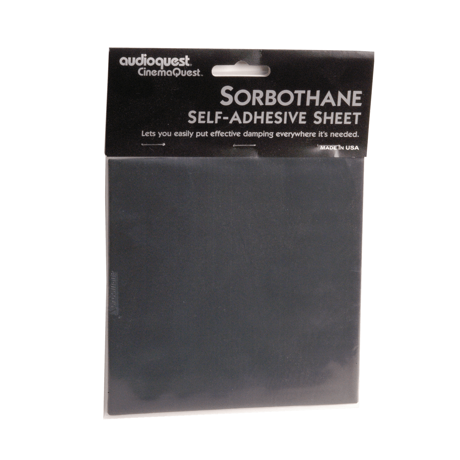 AudioQuest Sorbothane 6" x 6" Self-Stick Sheet