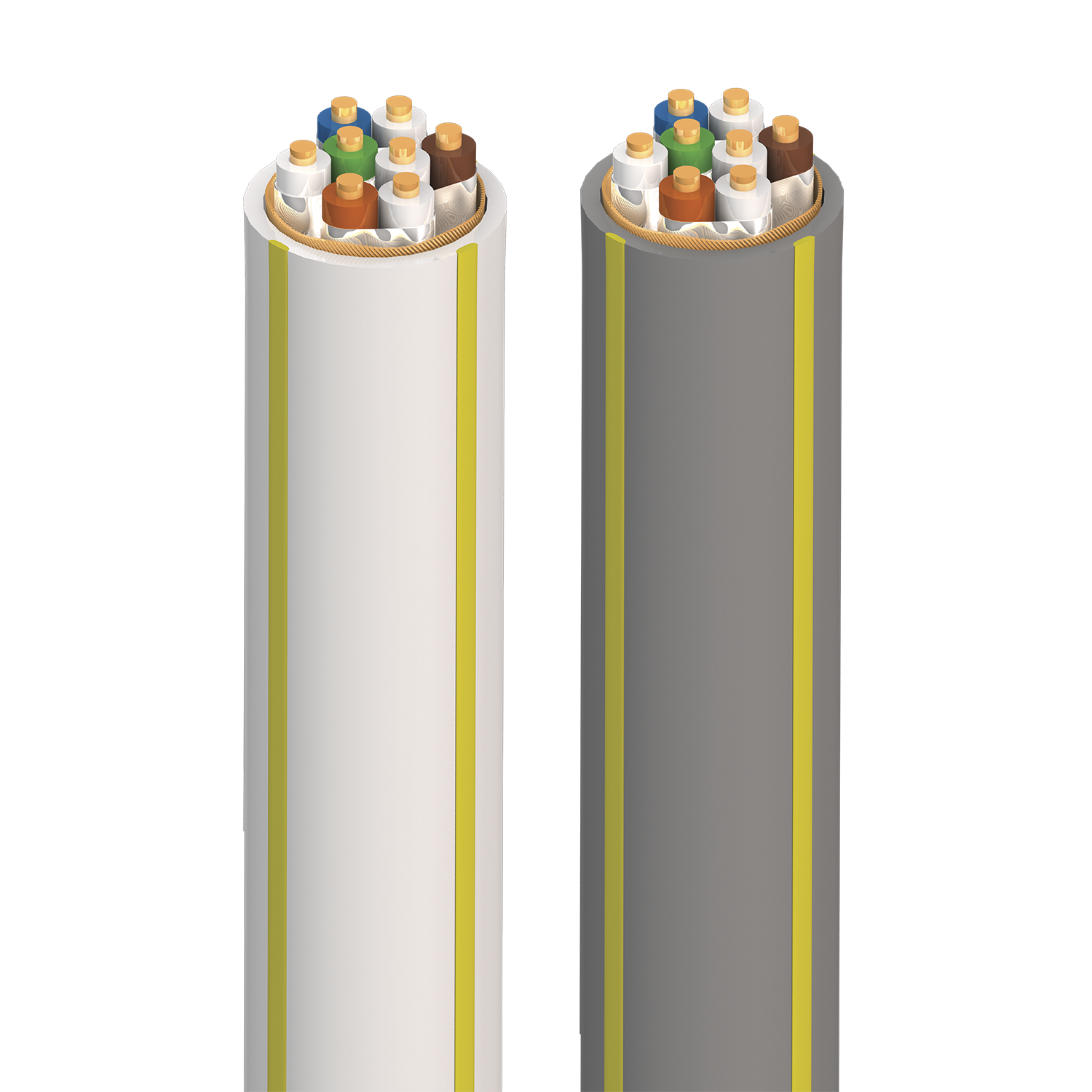 AudioQuest CAT 700 Pearl CL3/FT4 In-Wall Rated Bulk CAT7 RJ/E Ethernet Cable - front view