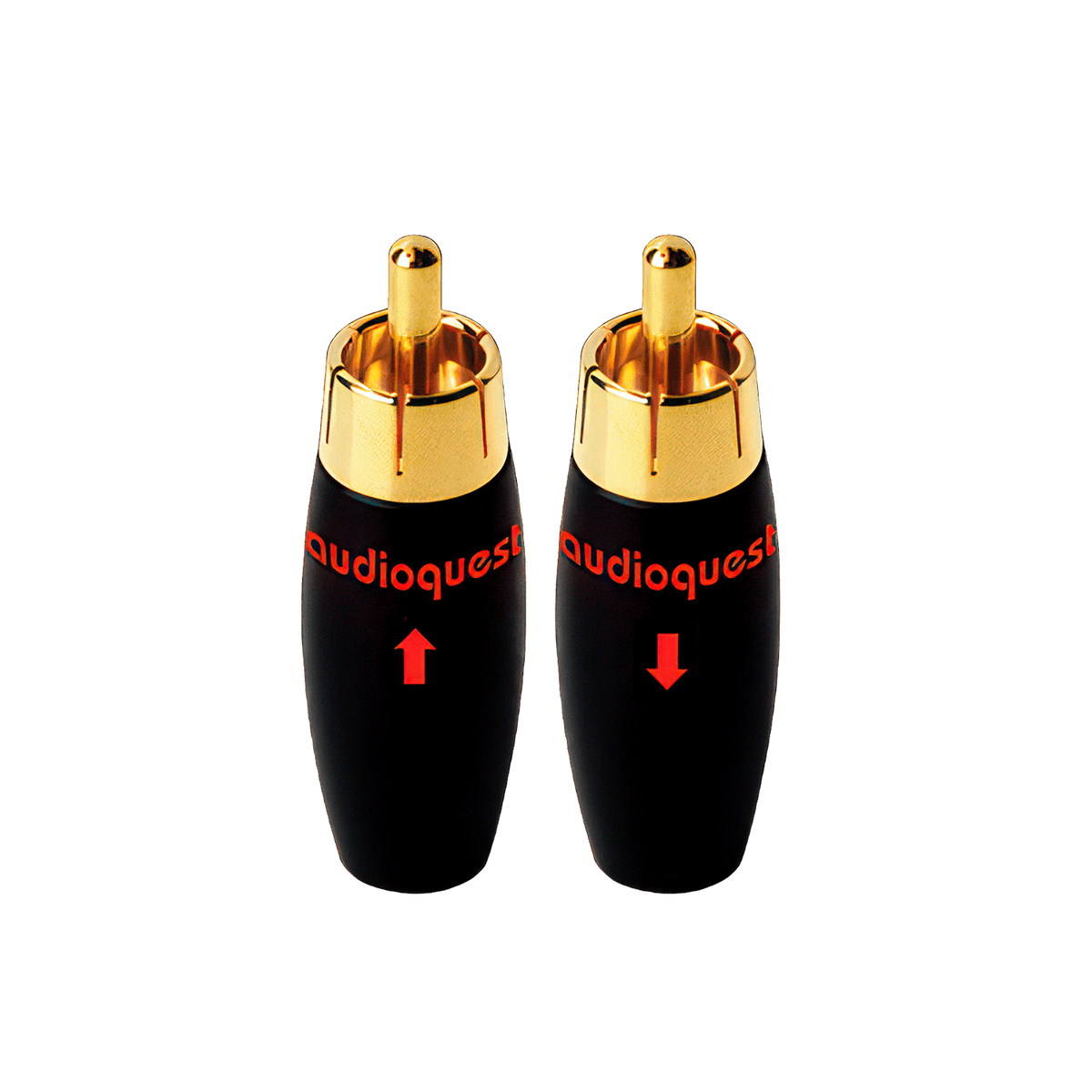 AudioQuest RCA-300 Male Field Termination RCA Connectors - Set of 4 ...