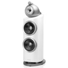 Bowers & Wilkins 800 D3 Floorstanding Speaker - white - Front angled view no grille