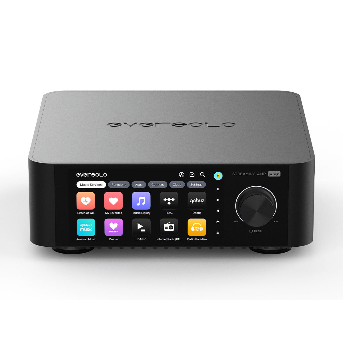 EverSolo Play Streaming Amplifier - front view