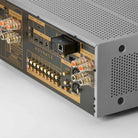 Advance Paris NOVA A-i130 Integrated Amplifier - Silver - rear view angled left detail of separately sold dongle installed
