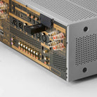 Advance Paris NOVA A-i190 Integrated Amplifier - Silver - rear view angled left detail of separately sold dongle installed