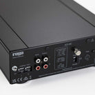 Rega AOS Moving Coil Preamplifier - rear and top view closeup angled right