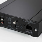 Rega AOS Moving Coil Preamplifier - rear and top view closeup angled left