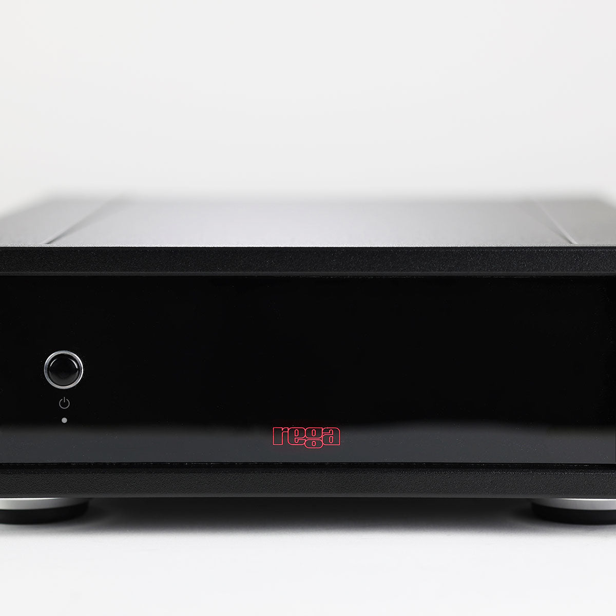 Rega AOS Moving Coil Preamplifier - front view closeup