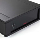 Rega AOS Moving Coil Preamplifier - front and top view closeup angled right