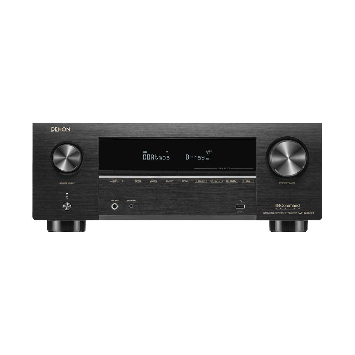 Denon AVR-X3800H Receiver - front view