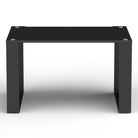  Front view of BLOK HiFi Stax 2G Shelf LP in the black glass / high gloss black finish