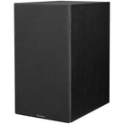Paradigm Premier 220B V2 Bookshelf Speaker - Each black walnut angled front view with grille