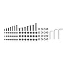 Kanto BOLT-KIT Universal TV Mounting Screw Set
