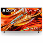 Sony BRAVIA 7 II True RGB 4K HDR Google TV with Gemini front view of 98"