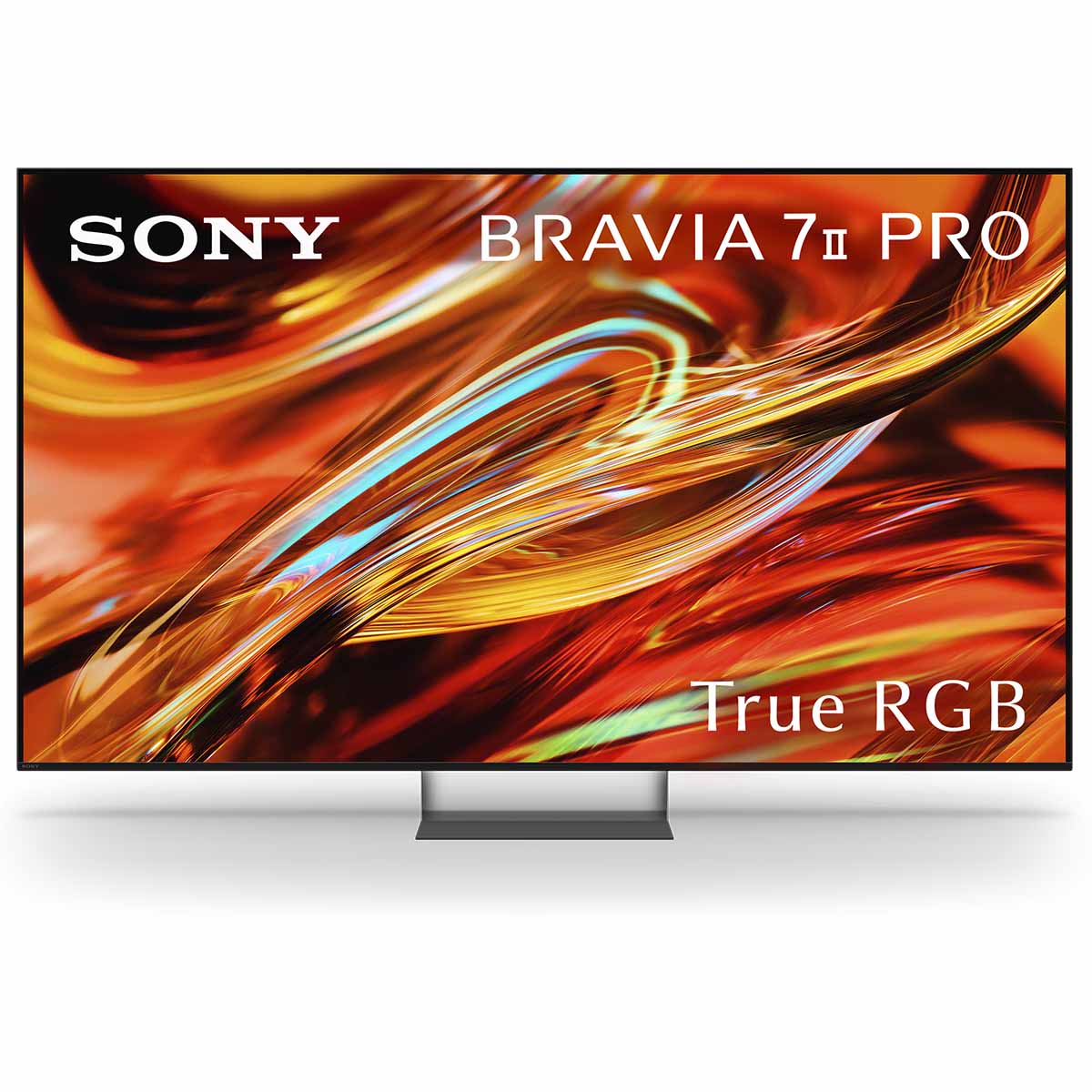 Sony BRAVIA 7 II PRO True RGB 4K HDR Google TV with Gemini front view of all sizes except 98"