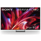 Sony BRAVIA 9 II PRO True RGB 4K HDR Google TV with Gemini front view of all sizes except 115"