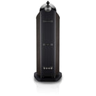 Bowers & Wilkins 801 D5 Floorstanding Loudspeaker - rear view of single Dark Walnut speaker