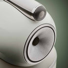 Bowers & Wilkins 801 D5 Floorstanding Loudspeaker - detail of top drivers of single Warm White speaker