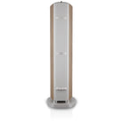 Bowers & Wilkins 804 D5 Floorstanding Loudspeaker - rear view of single Light Walnut speaker