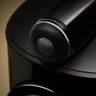 Bowers & Wilkins 804 D5 Floorstanding Loudspeaker - detail of top driver of single Stealth Black speaker
